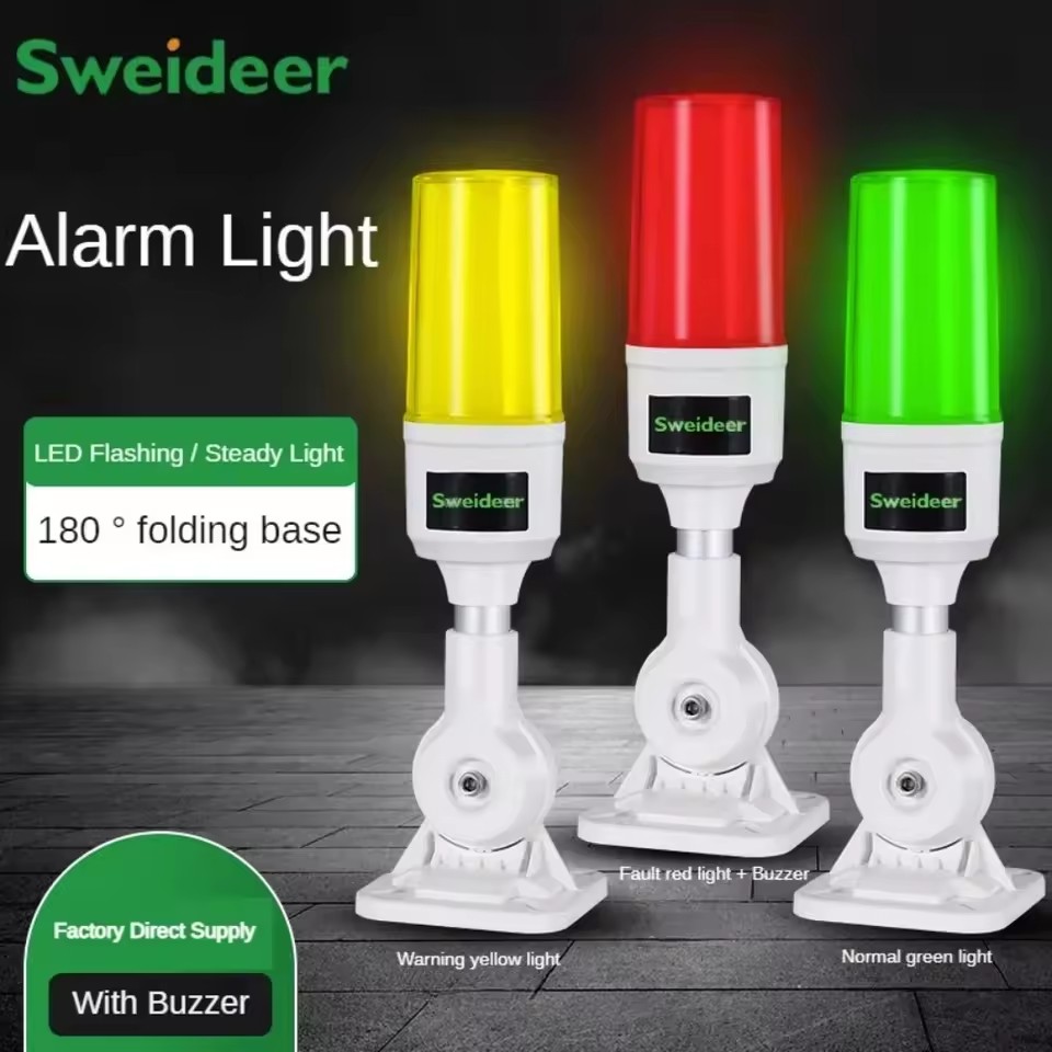 Sirenen alarm LED-Licht