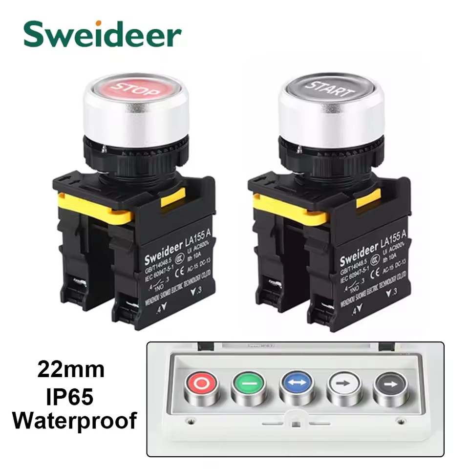 Interruptor de botón de 22mm