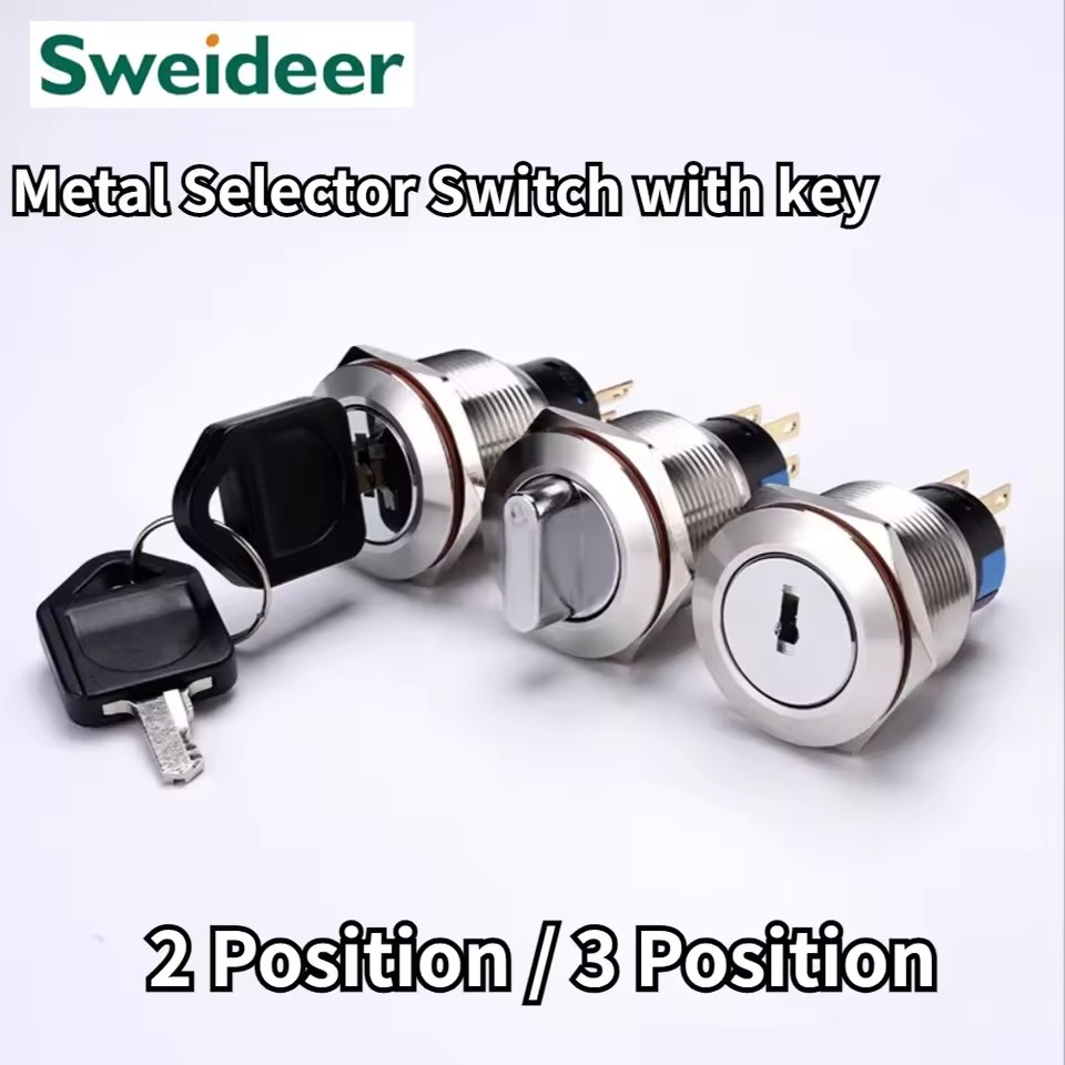 Interruptor Selector de Metal