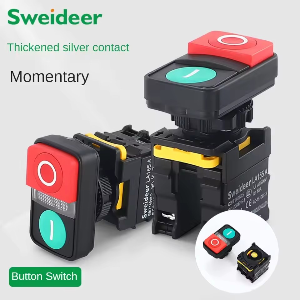 Botón de encendido y apagado momentáneo