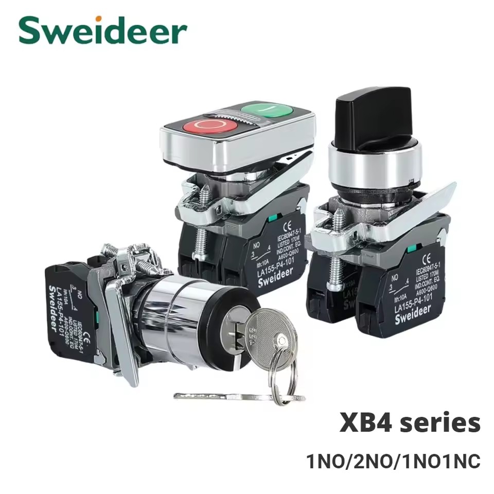 Interruptor de llave de perilla de 22mm