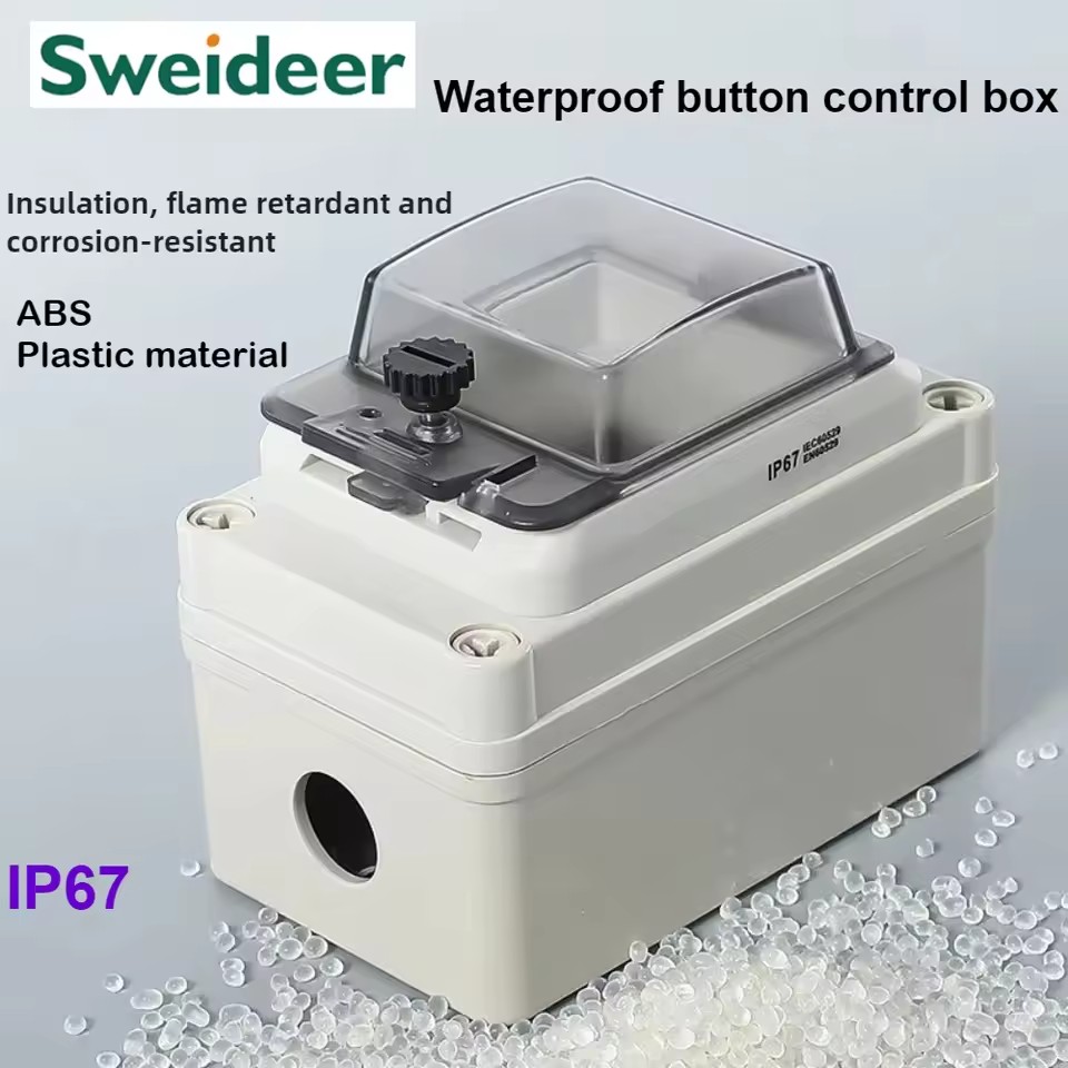 Caja de Control de botón impermeable