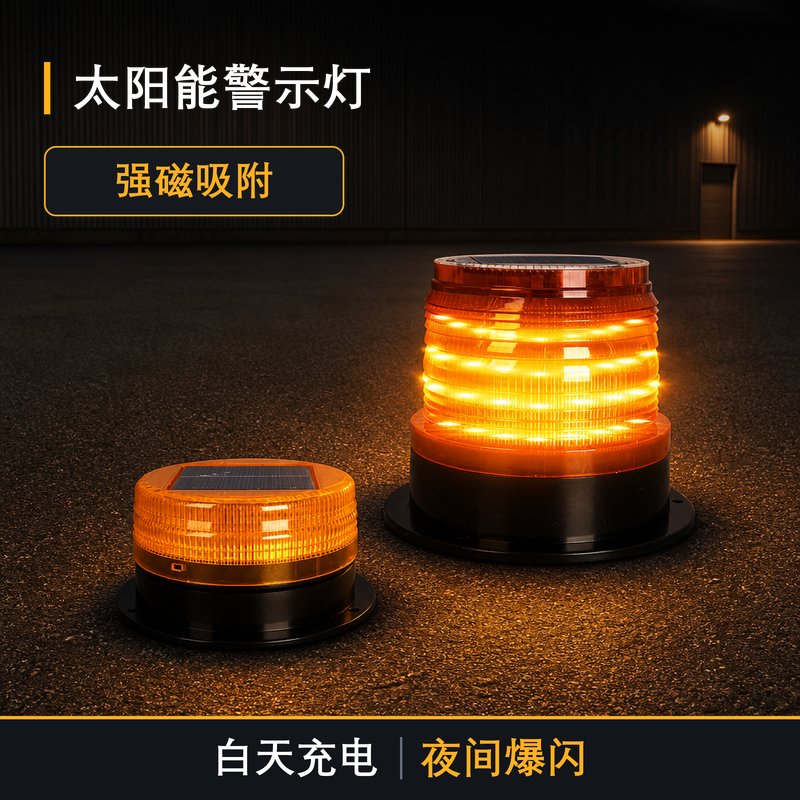 太阳能警示爆闪灯